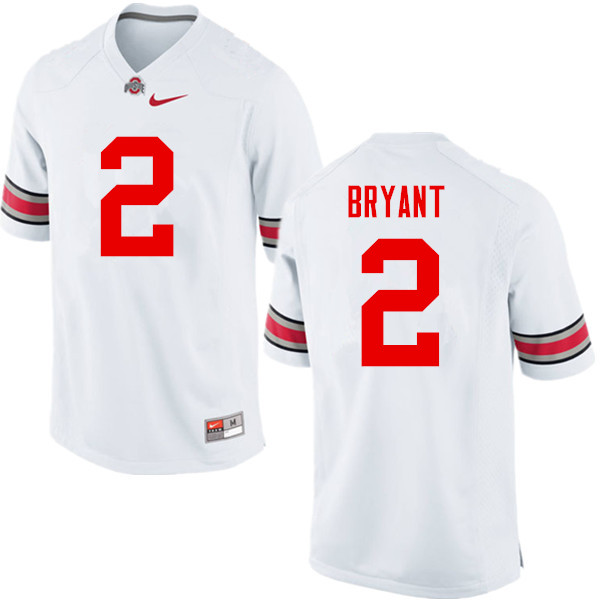 Ohio State Buckeyes #2 Christian Bryant College Football Jerseys Game-White